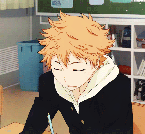 harukasenpais: sleepy Hinata (@￣ρ￣@)ｚｚｚｚ