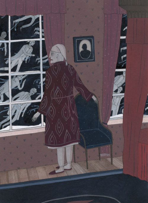 artisticmoods:My favorite Christmas story illustrated by one of my favorite artists &lt;3A Crist