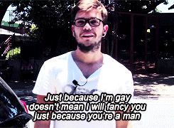 sean-codyvevo:  flowersatleast-blog: Just because I’m gay…  FINALLY SOMEONE DISMISSES THESE AWFUL GAY STEREOTYPES 