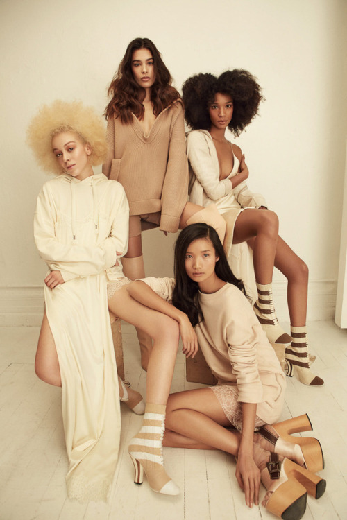 lisa401971:  NYLON MAGAZINE - MARCH 2017   MODELS: Estelle Frigenti, Yaris Cedano, Leaf. Zhang, Selena Khan, Kaylyn Kanta, Alysia Beckford, Olantha Moran, Nyamuoch Girwath PHOTOGRAPHy: Shxpir STYLIST: Joseph Errico MAKE-UP: Porsche Cooper HAIR: Ted Gibson