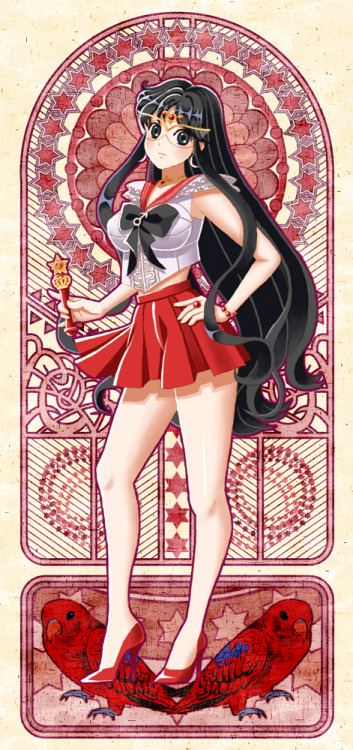 silvermoon424:  Prototype Senshi by チュン 