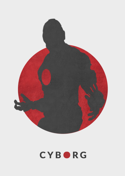  Minimal CYBORG poster  