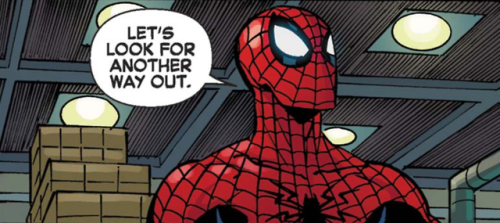 brawltogethernow: that-flamin-bi-tiddy: spider-man-sass: 1000% done. The emotion in the last panel t
