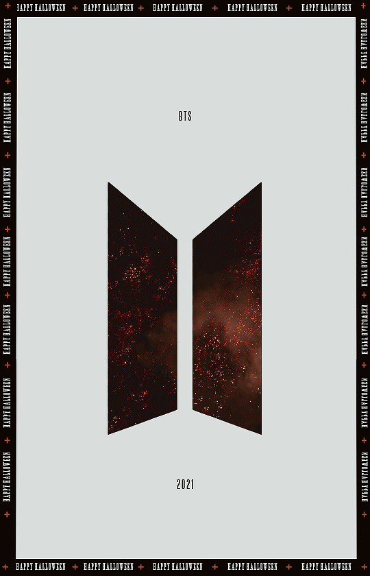 B T S X H A L L O W E E N 2 0 2 1 (click For Original Size)M O V I E P O S T E R S (s O N G T I T L E