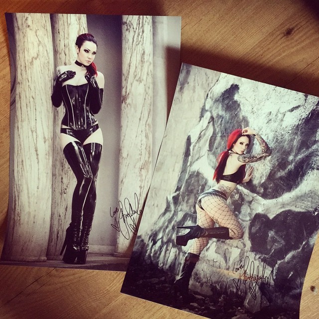 starfucked:  Been signing some prints today 🙈💕 They’re always so much prettier