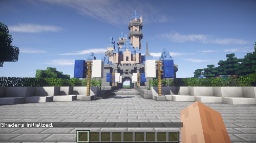 theminecraftboys:  More recent photos of Disneyland in Minecraftia project