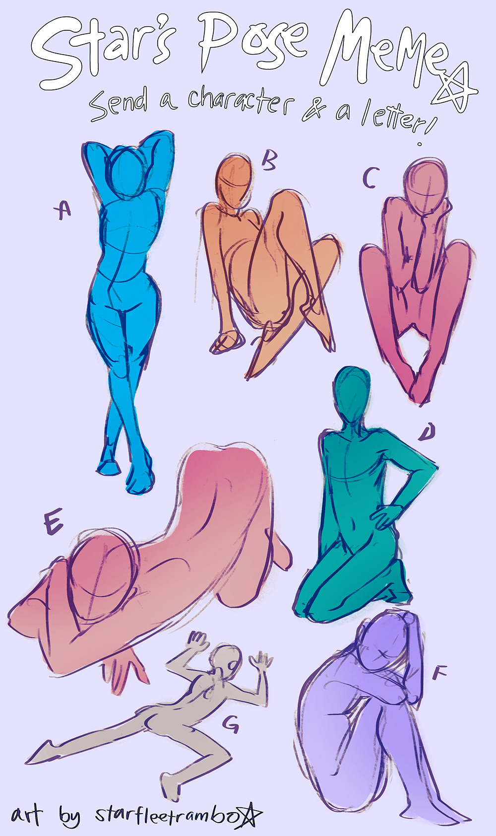 Don't know what to draw? Try this Random Pose & Fanart Prompt