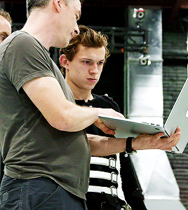 parkerpete: Tom Holland behind the scenes of Spider-Man: Homecoming Bonus: 
