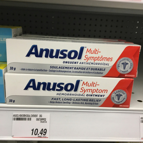 When you’ve had a rough night…grab some Anusol When you can’t remember how many you had a rou