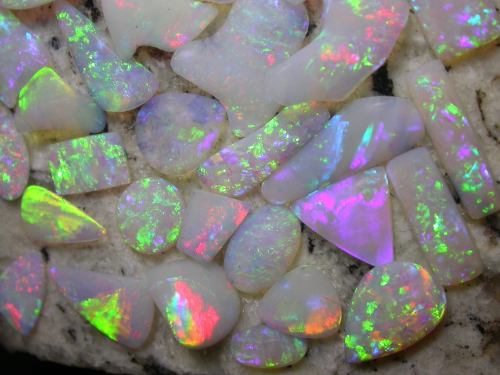 Opals and Opaline Materials