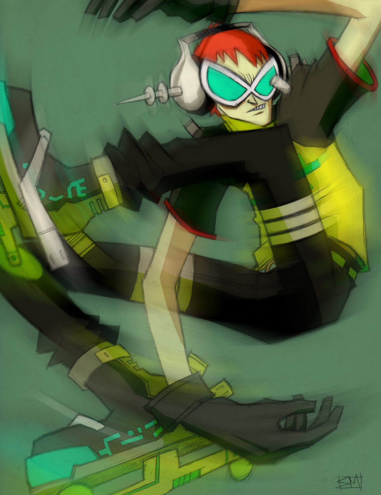 baccibloo:  Beat, Gum, YoYo, Cube/Poisom Jam and Soda by ~SMercado 