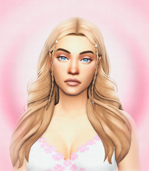 the cassie hairstyle by @simstrouble is so pretty 