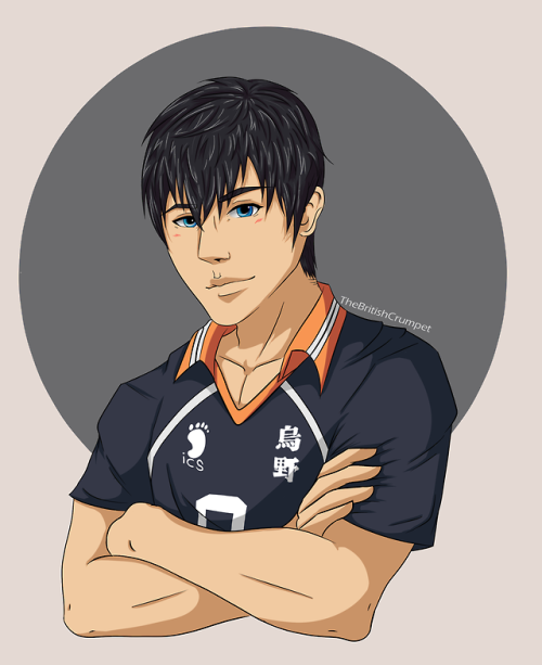 If I drew Hinata, then I must draw Kageyama!Also may I just say thank you so much to my friend @bukk