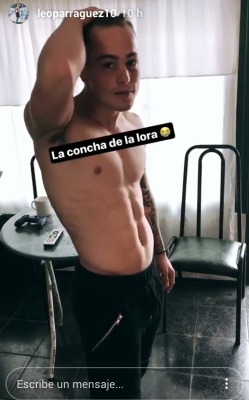chilenodesnudo:  Futbolista Leo Parraguez