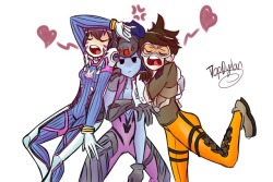 overgayy:  Squad - Overwatch by TopDylan