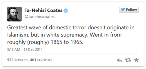 ideologicalmonstrosity:  Ta-Nehisi Coates on CIA Director John Bremmer’s comments on the Senate Intelligence Report on CIA-directed torture.