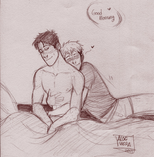 aloeviera: Jeanmarco - Good Morning CLICK HERE FOR HI RES A traditional pencil drawing I did for a 