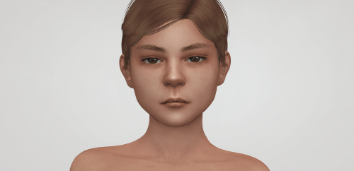 download (ea) \ info: v1 for kids: kid body + 15 face masks in 1 file \ 1 color \ kids only ♡ v1 for