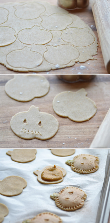 thecakebar:Pumpkin Pie Cookies Tutorial {click link for FULL tutorial}