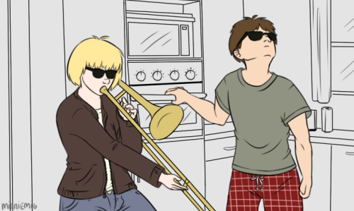 minniemig: when mikasa isnt home