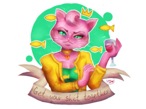 windharmonious: Princess Carolyn“Because my life is a mess right now and I compulsively take c