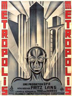 hairymisandristscum:  Metropolis (1927)promotional