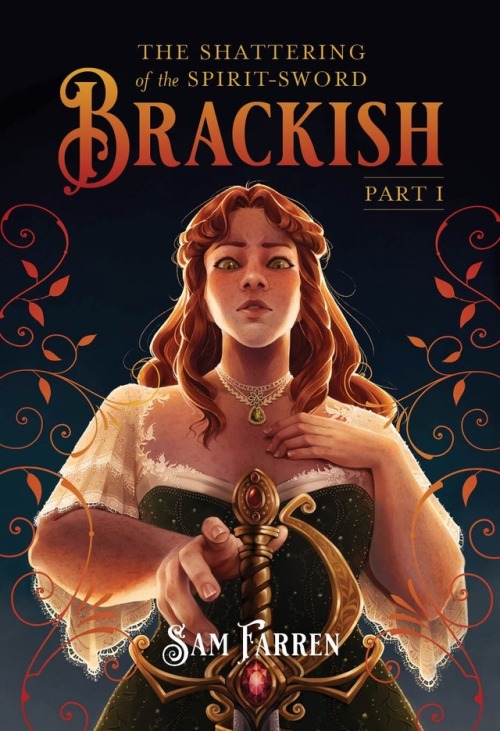 I know I posted the cover, but I wanted to do a proper post of the art I did for this book cover! :)