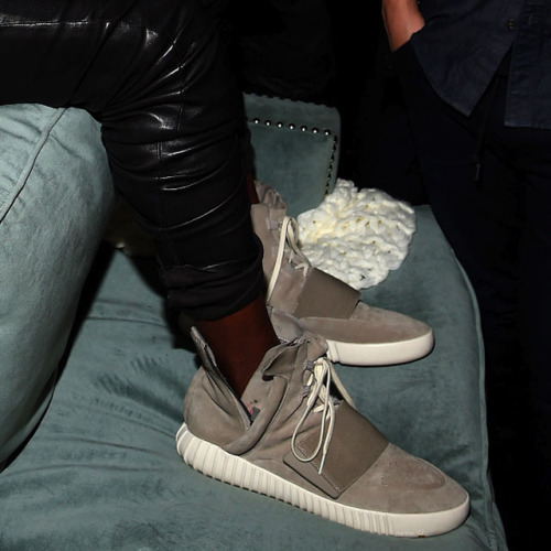 Kanye West Seen Wearing adidas Yeezy 750 Boost via Sole Collector.More sneakers here.