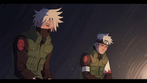 elfvelyn:Some screencap redraws from Naruto 