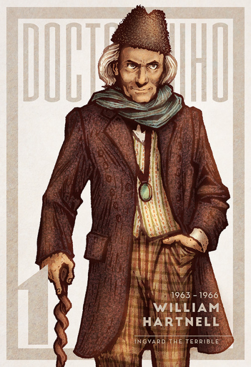 lordingvard:Doctor Who #1The man who started it all. And his hat. I had to include the hat. Because 