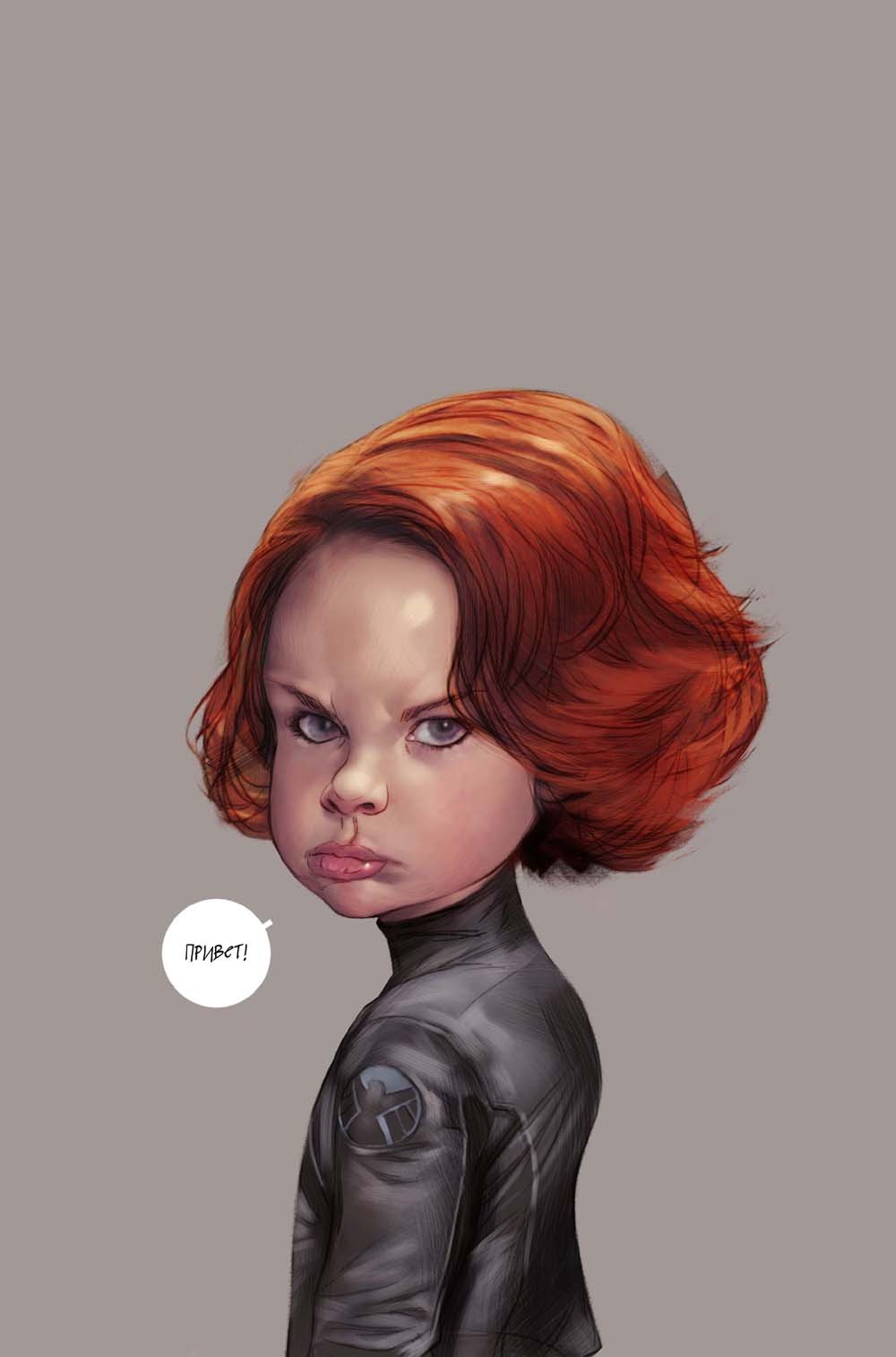 toxicadams:Little Avengers - Art by Ben Oliver