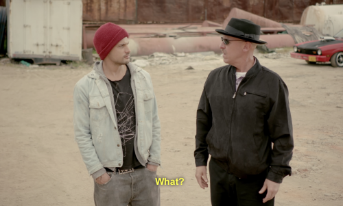 theamazingariel: Two stupid hatsMetastasis, 2014Breaking Bad, 2008