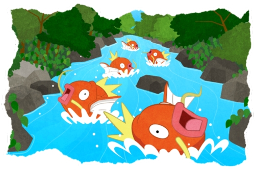 I love Magikarp Official Artwork 