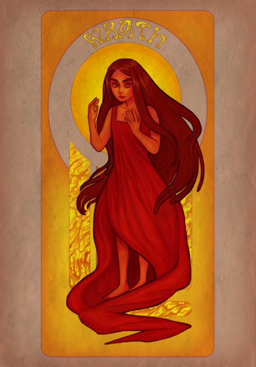 inorheona:I tried to do this kind of art nouveau thing because I really wanted tomaybe I can do othe