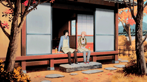 messingupamessybitch:   【   Natsume Yuujinchou Go             ▽  episode 07  +  autumn colors ☆ 】 