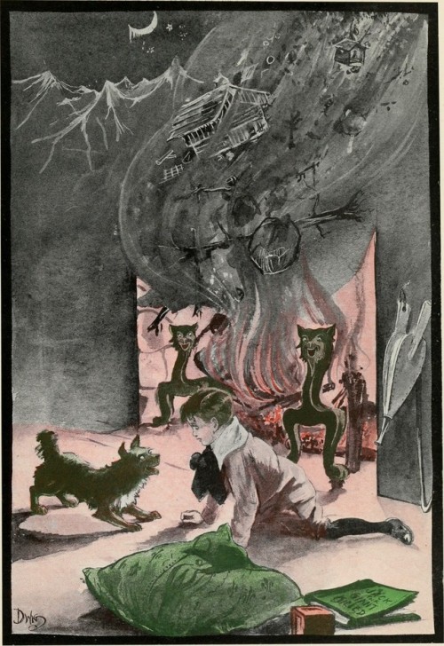 Clare Victor Dwiggins (1873-1958), “Andiron Tales” by John Kendrick Bangs, 1906Source