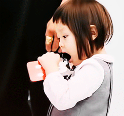 harusarang:how to photoshoot by chu sarang: eat everything