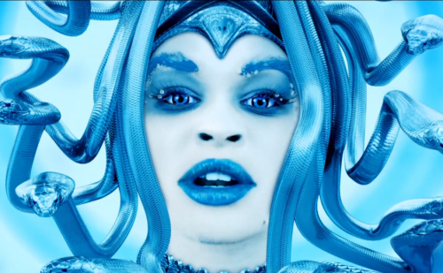 azealia banks gives off major medusa vibes in “ice princess”