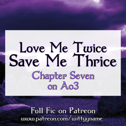 Love Me Twice, Save Me Thrice - Chapter Seven on Ao3✨Klance ✨Fey Lance / Half-Fey Keith ✨Modern Faer