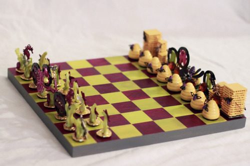 terieri:   you ready, priince? bring it mage  Erisol Themed Chess Set  Created for GothicHamlet 