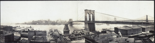 New York &amp; Bridges from Brooklyn1913