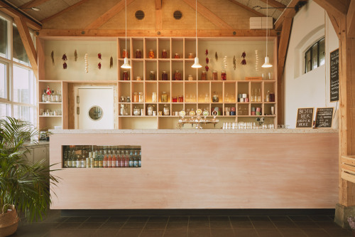 Good wood - apparently the majority of the elements in this beautiful Copenhagen restaurant – from t