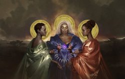 comicherald:The saviors of T'Challa by Demboii