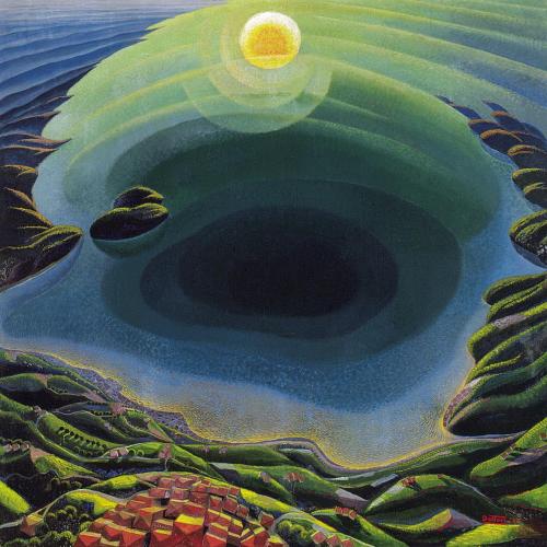 wowgreat: Gerardo Dottori, Aurora sul golfo, 1935