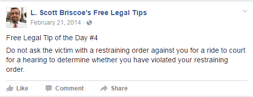 collegehumor:  Click below for the rest: Some Lawyer Is Posting Hilarious “Tips” On Facebook 