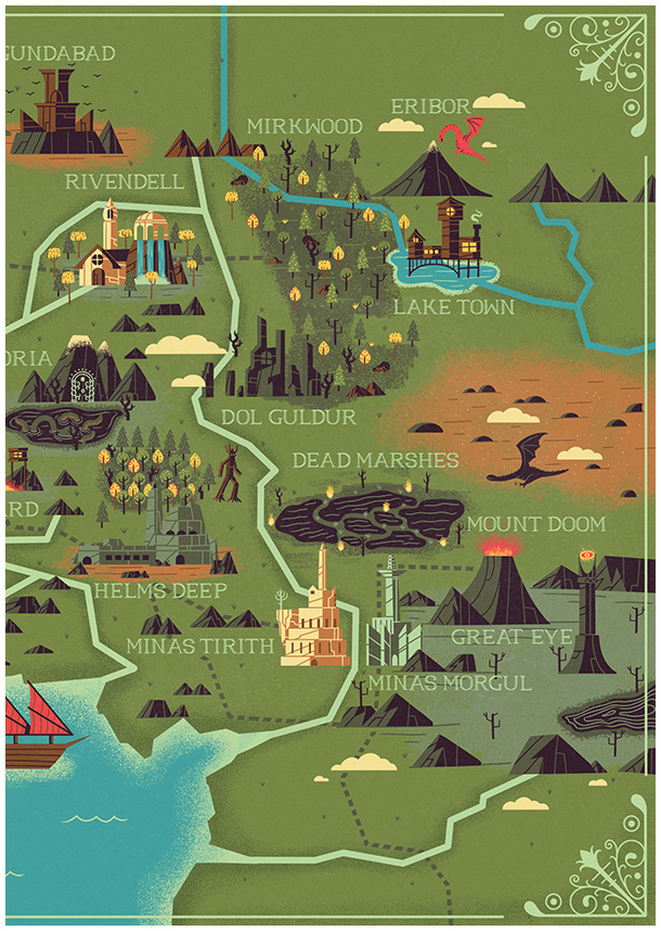 Soo, Now I have a Tumblr  Minas tirith, Middle earth map