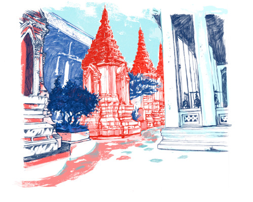 Bangkok Thailand- www.illustratedlifestyle.com/2016/10/25/day-2-temple-mania/