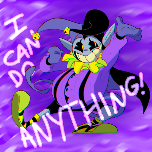 a jevil for your soul before tumblr destroys itself