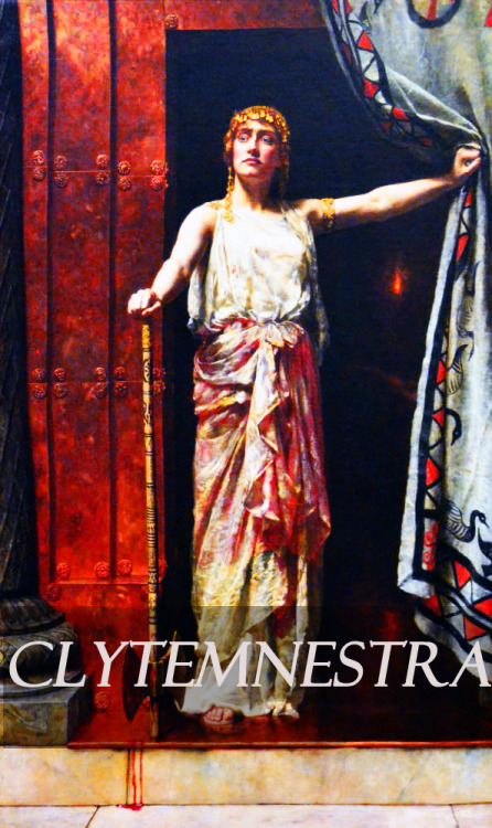kisstherain1:MYTHOLOGY SERIES: CLYTEMNESTRA (Greek Myth): CLYTEMNESTRA was the daughter of