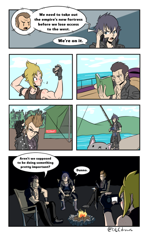 This has basically been my experience with FF15.